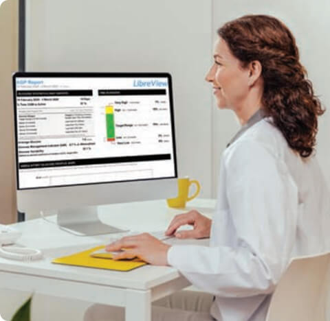 Brochure Se connecter à une clinique virtuelle avec l’appli FreeStyle Libre 2